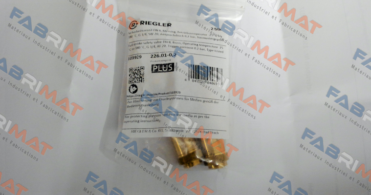 Riegler-P/N: 103929, Type: 226.01-0,2 price