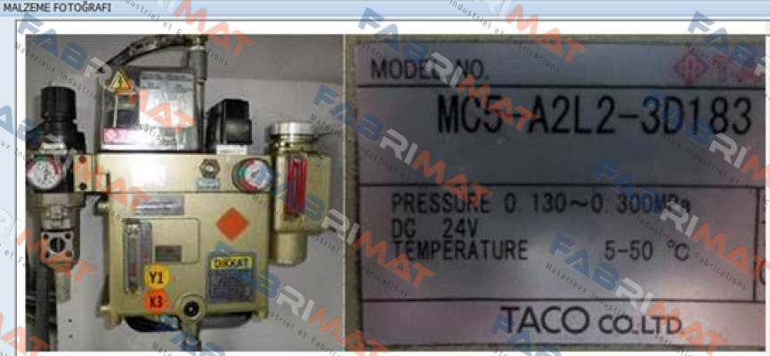 Taco-MC5-A2L2-3D183  OEM!!  price