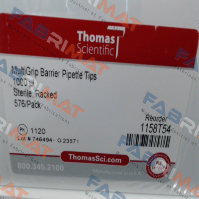 Thomas Scientific-1158T54 price