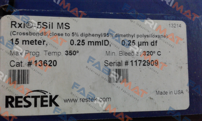 RESTEK-SERIAL:1172909   CAT#13620  price