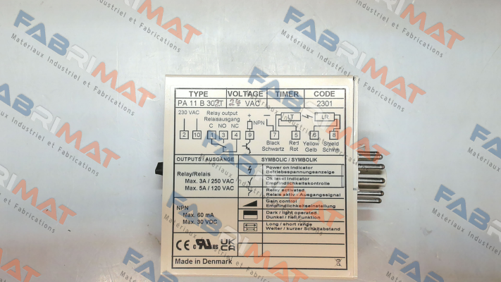 Telco-p/n: 8837, Type: PA 11 B 302T price