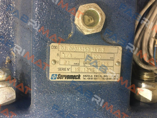 Servomech-01.080/5250 REV.3  OEM!!  price