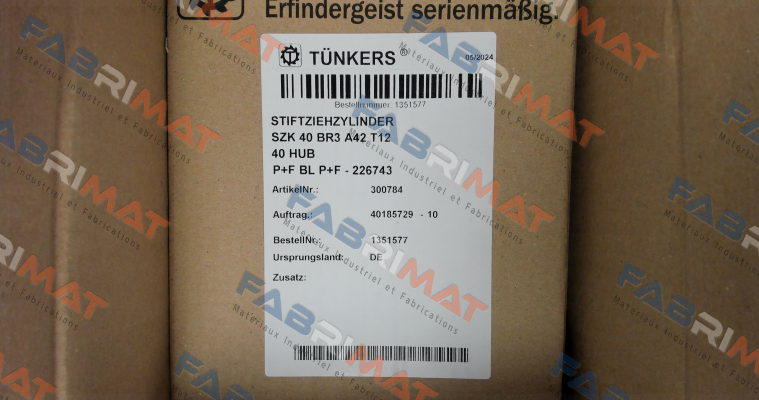 Tünkers-SZK 40 BR3 A42 T12 / 300784 price