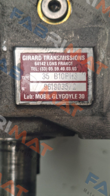 Girard Transmissions-Dynabox 35 Basic 10,25 P H3 BMF70/500 AM N°5 Ø14 mm 4578404 price