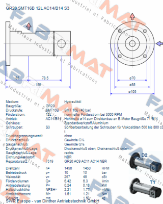 Settima-GR20 SMT 16B 12L AC14/B14 S3 price