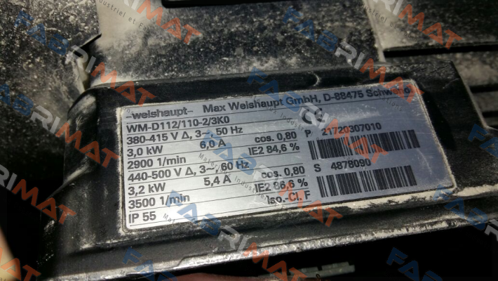 Weishaupt-WM - D112 / 110-2 / 3K0 obsolete replaced by WM-D112/140-2/3K0  price