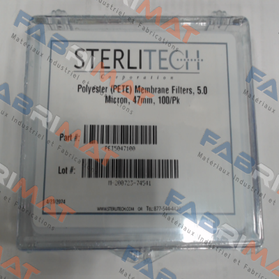 Sterlitech-PET5047100 price