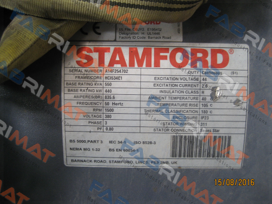 Stamford-450-16016 price