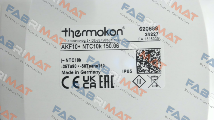 Thermokon-AKF10+ NTC10k 150.06 price