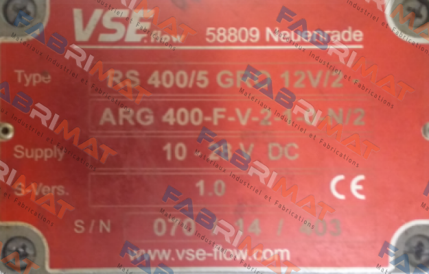 Vse-Flow-ARG 400-F-V-2-1-1-N/3 price