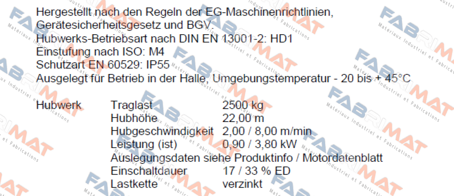 Stahl CraneSystems-ST 5025-8/2 1/1 price