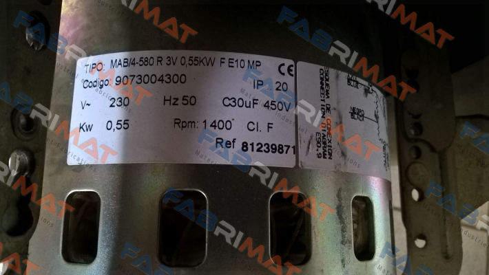 Chaysol-MAB/4-580 R 3V 0,55KW FE10 MP price