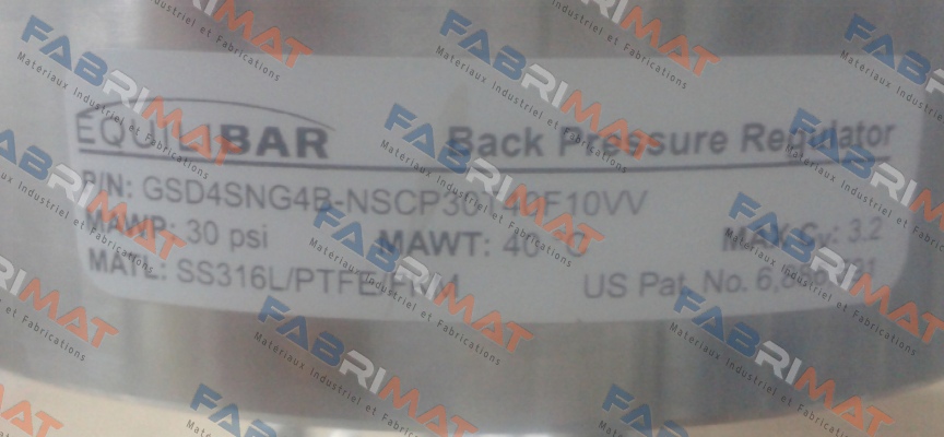 Equilibar-GSD4SNG4B-NSCP30T40F10VV  price