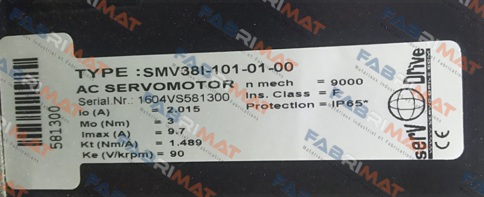 Servotecnica-SMV38I-101-01-00 (OEM) price