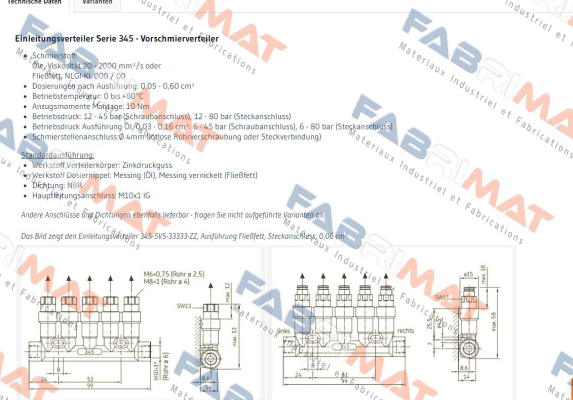 Vogel-345-400-33333-ZZ price