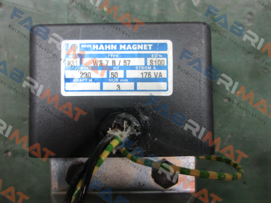 HAHN-MAGNET (Kendrion)-WS 7 B/57 S100 obsolete replaced by OAC007061 (Kendrion)  price