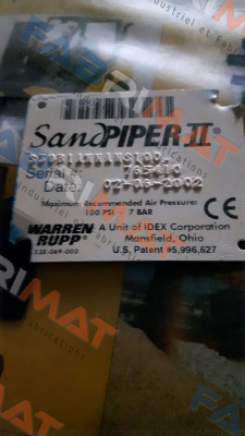 Sandpiper-S30B1ANNANS100  replacement S30B1ANNANS600  price