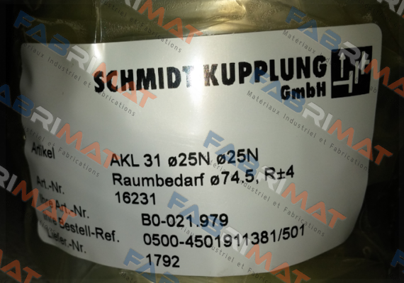 Schmidt Kupplung-16231 price