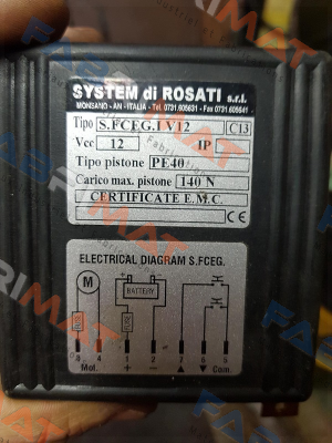 System di Rosati-S.FCEG.IV12 price