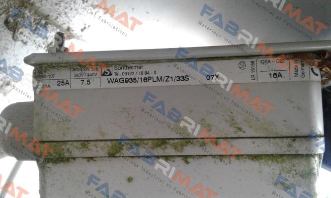 Sontheimer-WAG935/16PLM/Z33S/1 price