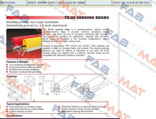 Tapeswitch- TS26C/0805/3  price