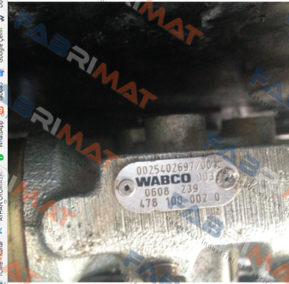 Wabco-478 100 002 0 price