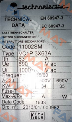 Technoelectric-11002SM price