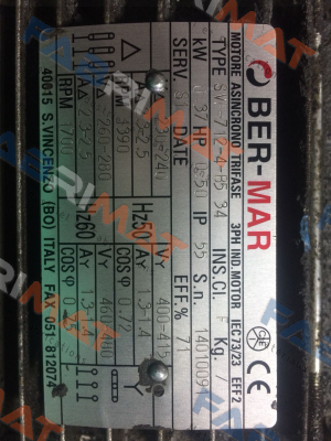 Ber-Mar Motors-SVF 712-4-B5 34  price