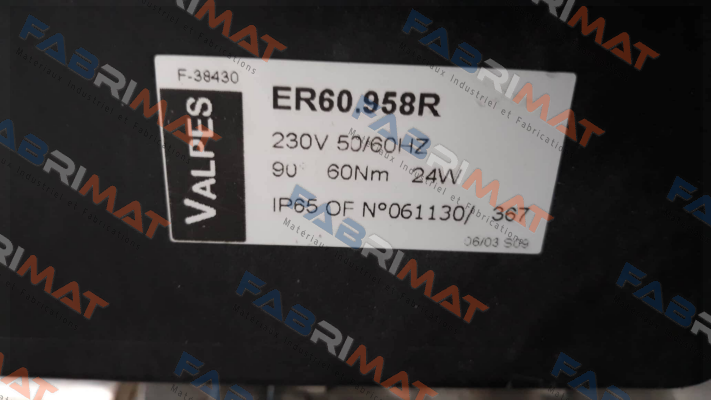 Valpes-ER60.958R price