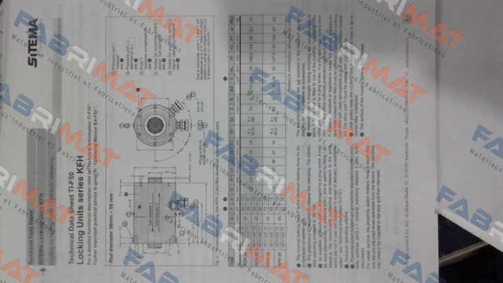 Sitema-KFH 050 70 price