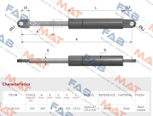 Stabilus-084 581  price