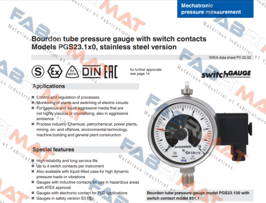 Tecsis (WIKA Group)-43659357 price