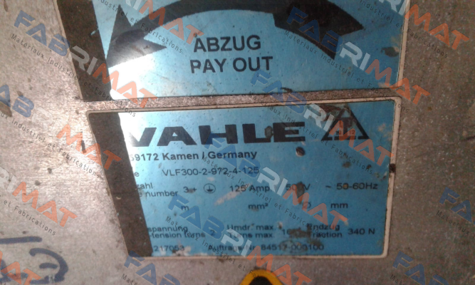 Vahle-VLF300-2-972-4-125-S-16 price