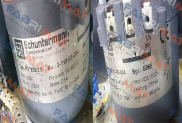 Schuntermann Transformatoren-P/N: 3-113-07-004, Type: RV 230/2.5 price