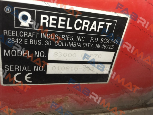 Reelcraft-83000 OLP70 replaced by Model  83000 OLP118 price