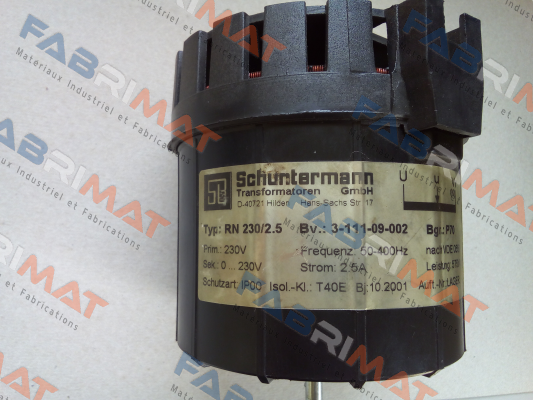 Schuntermann Transformatoren-RN 230/2.5 price