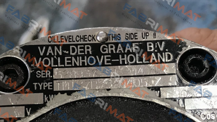 Van der Graaf-TM127B25-0405Z-350 price