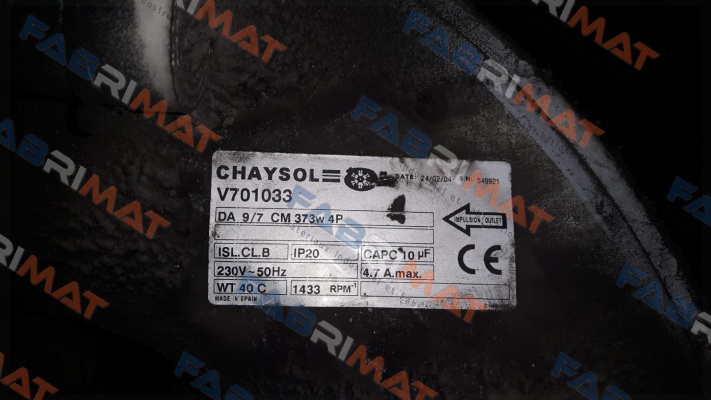 Chaysol-V701033 price