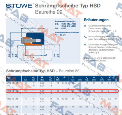 Stüwe-HSD-14-22x14 price