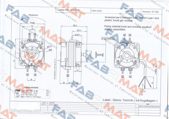 FMI (Fan Motors Italia)-GT 11 A/E-5 price