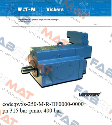 Vickers (Eaton)-PVXS-250-M-R-DF-0000-000 price