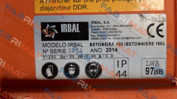 irbal-CBB60 for Irbal 2251 price