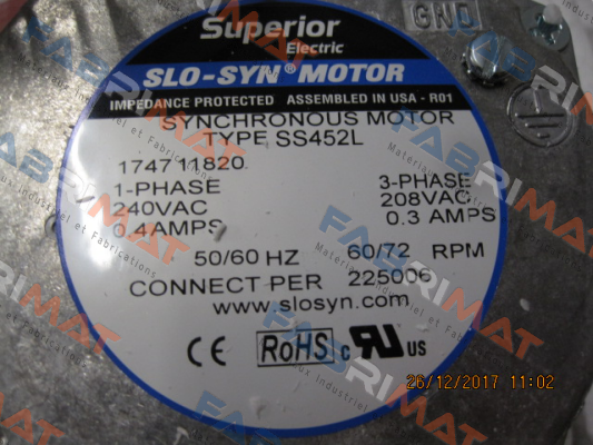 Superior Electric-SS452L price