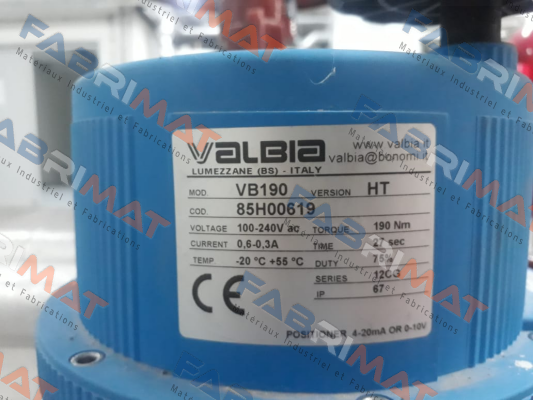 Valbia-VB190 HT, cod.85H00619 price