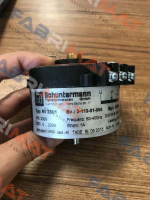 Schuntermann Transformatoren-RV 230/1 G0045 230/0-230V 1A price