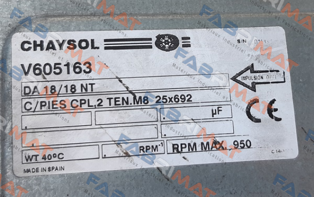 Chaysol-DA 18/18 NT (Referenz 72600057) price