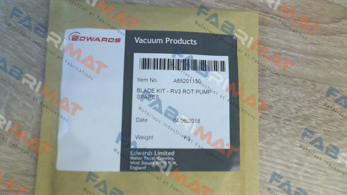 Edwards Vacuum-A65201130 price