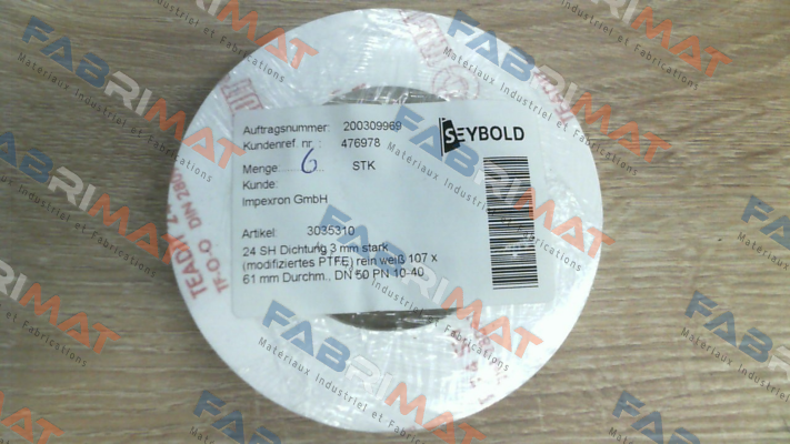 Teadit-24SH thickness 3 mm   DN50 PN10 price