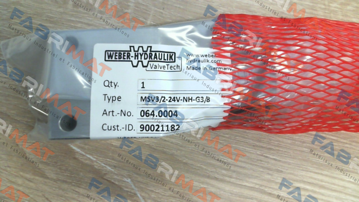 Weber Hydraulik-MSV3/2-24V-NH-G3/8 price