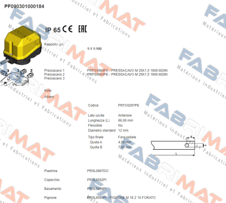 Ter Tecno Elettrica Ravasi-PF090301000184 price